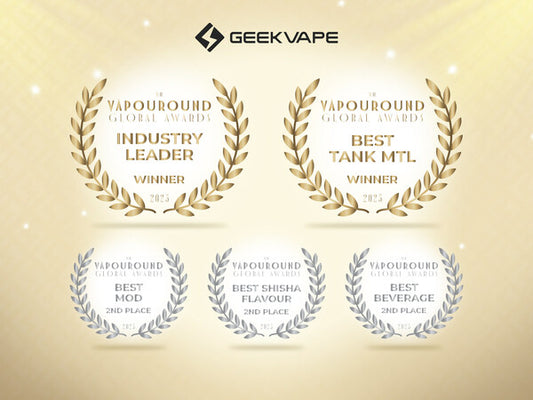 GEEKVAPE Secures "Industry Leader" Recognition at the Vapouround Global Awards