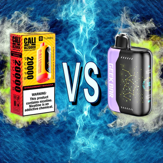 GeekBar Pulse X 25000 comparison to Cali UL20000