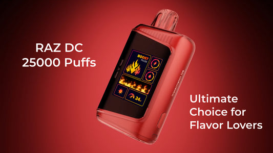 RAZ DC Vape 25000 Puffs 15 Flavors