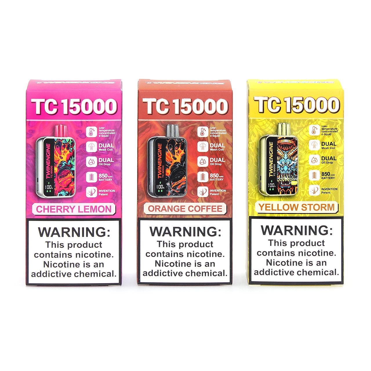 TWINENGINE Vape 15000 Puffs