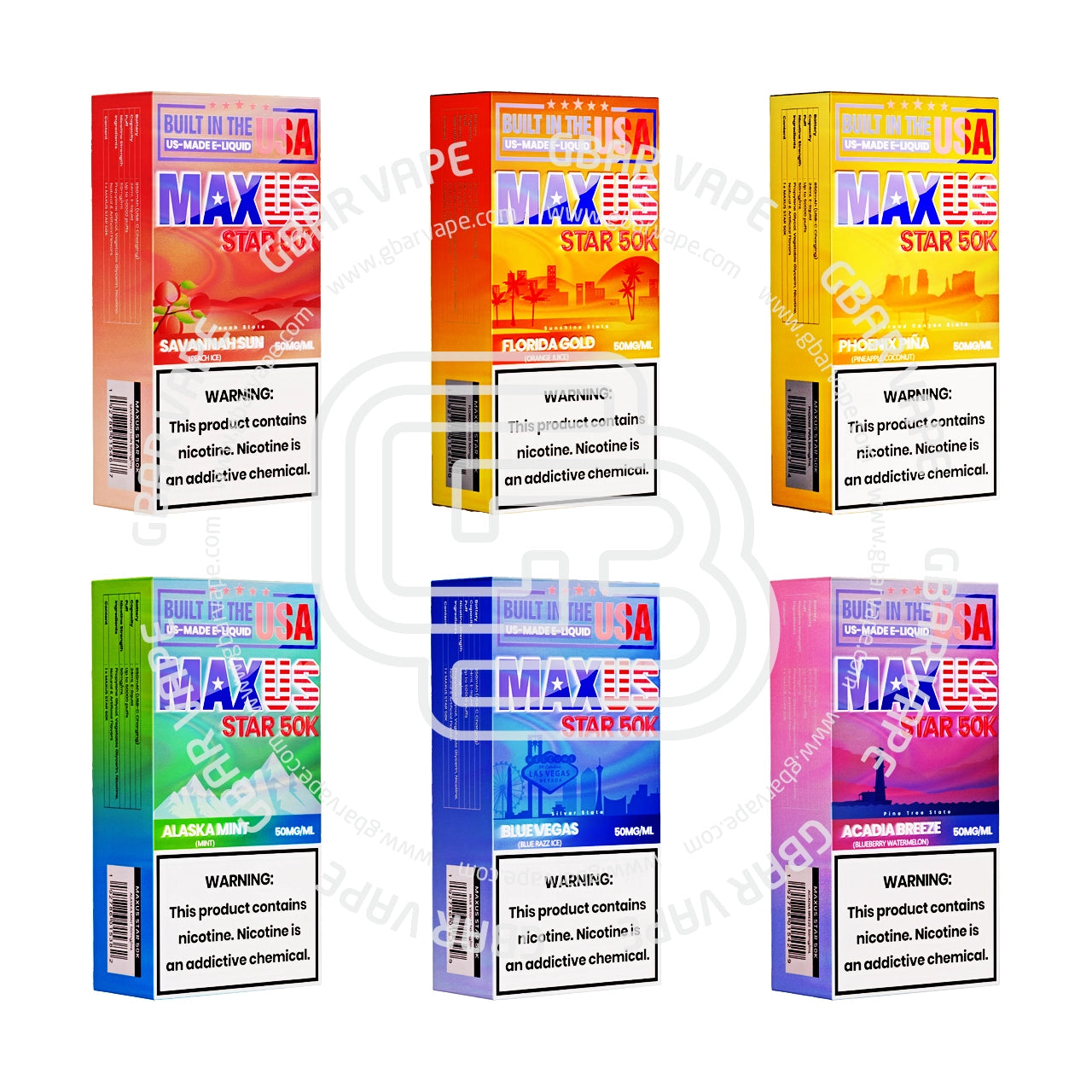 Maxus Star Vape 50000 Puffs