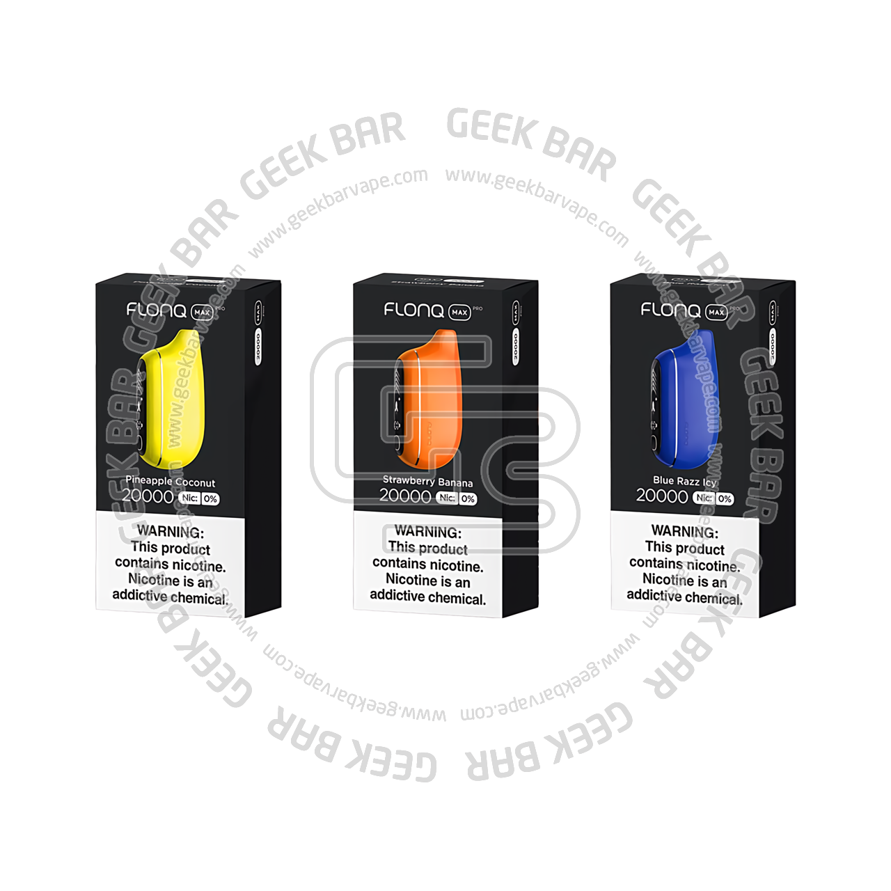 Flonq Max PRO 20K ZERO Nicotine Smart Vape