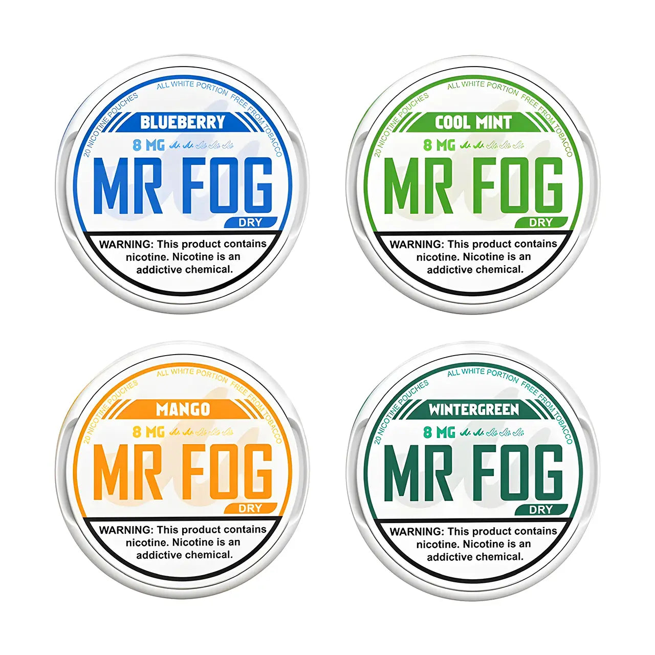 Mr Fog Nic Pouches