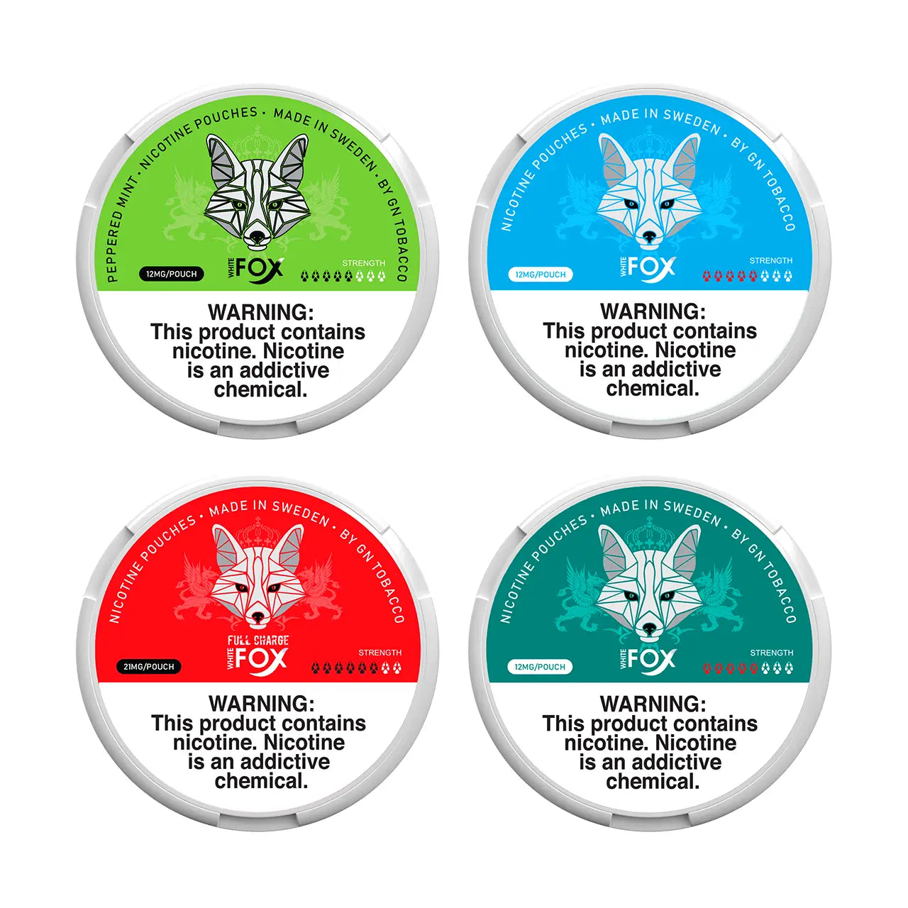 White Fox Nic Pouches