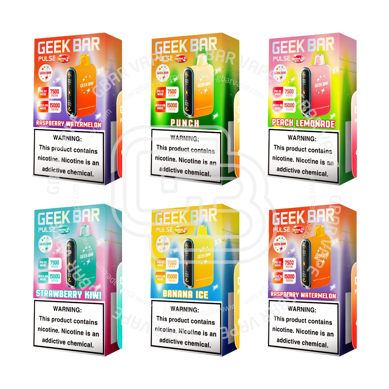 Flavors Ranked Geek Bar Pulse - Punch Ice Disposable Vape