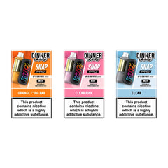 Dinner Lady Snap Pro Puffs Kit & Pod Vape 35000 Puffs