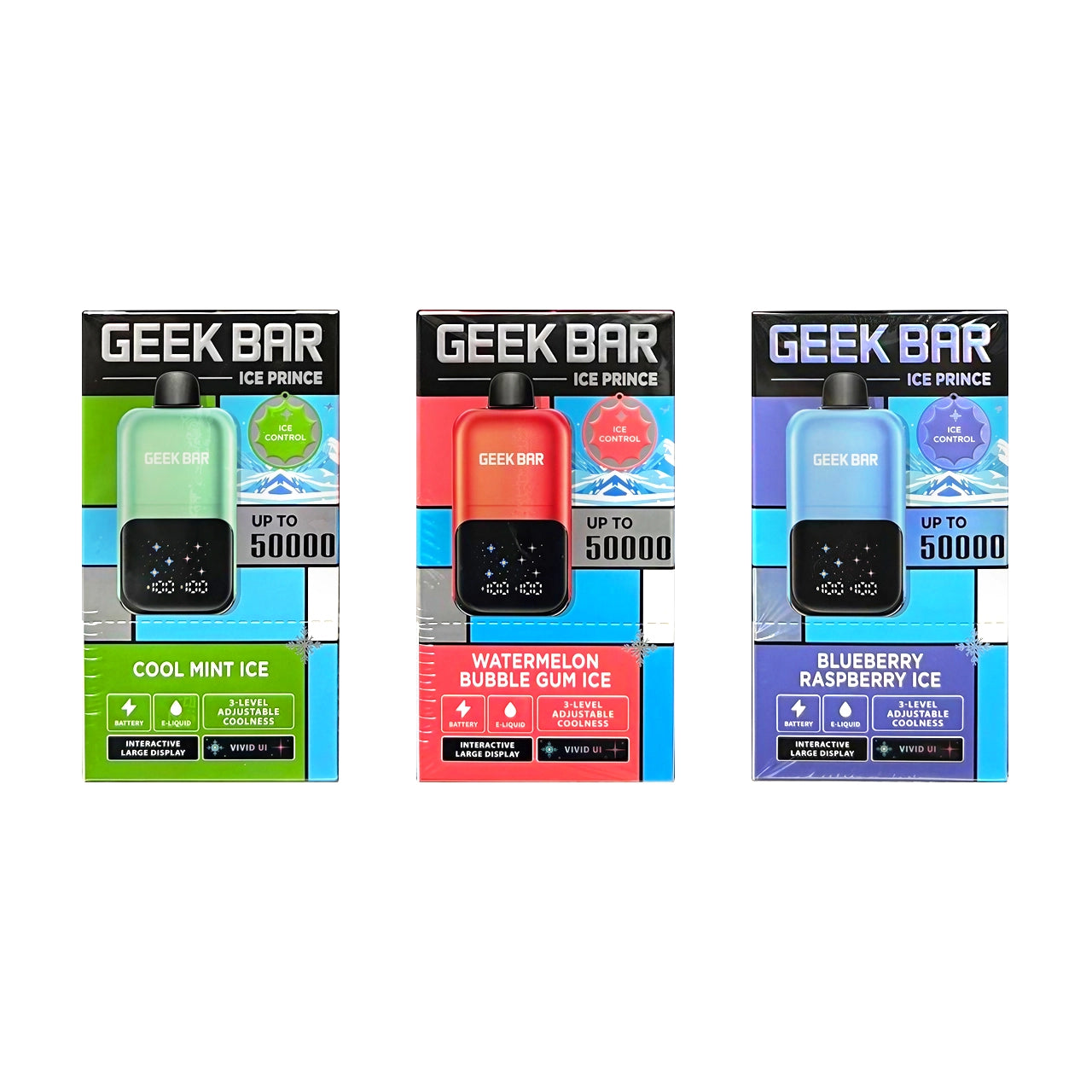 Geek Bar Ice Prince Vape 50000 Puffs