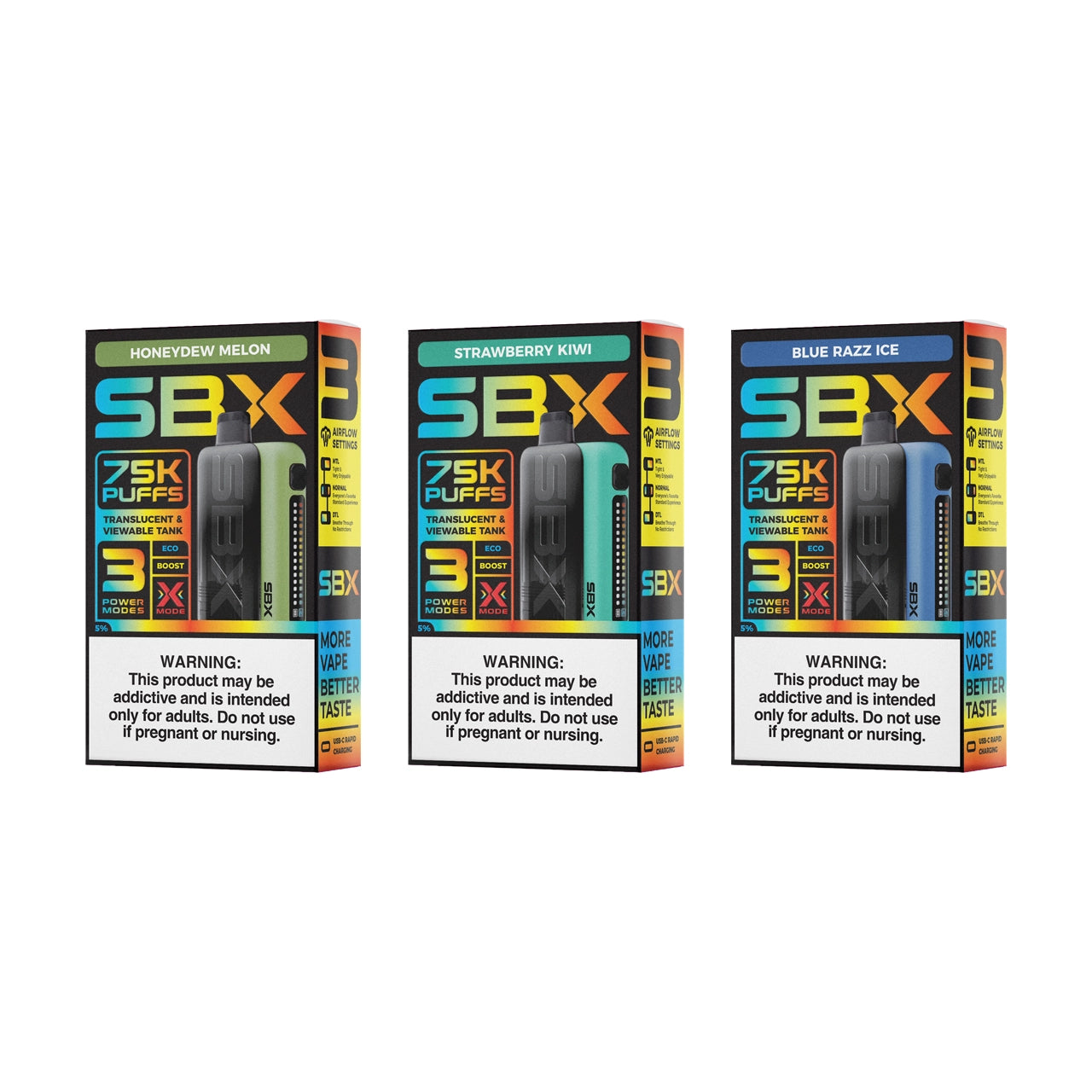 SBX Vape 75000 Puffs
