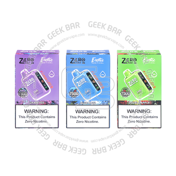 zero bar exotic edition 7500 puffs disposable vape Zero Bar 7500 Smart Vape | smart vape | puffs | disposable