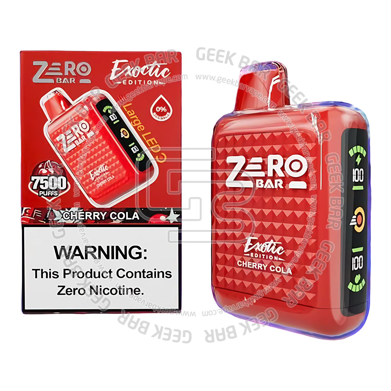 Zero Bar | Exotic Edition Vape Puffs | 7500 Puffs | flavors